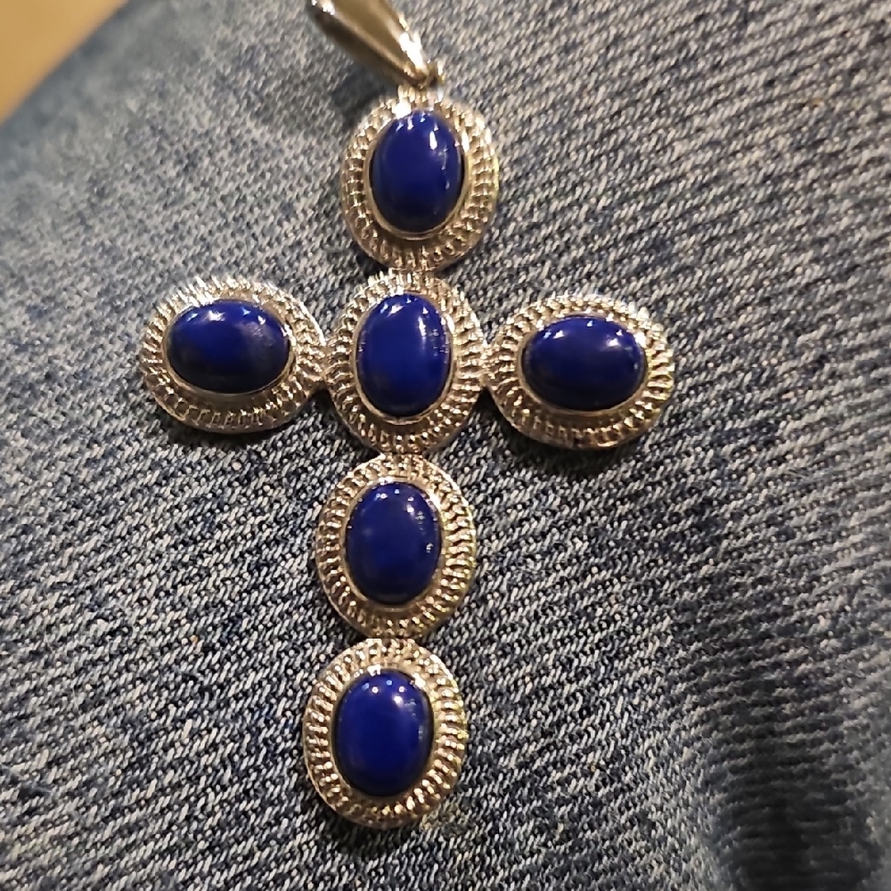 Silver and BlueLapis Lazuli